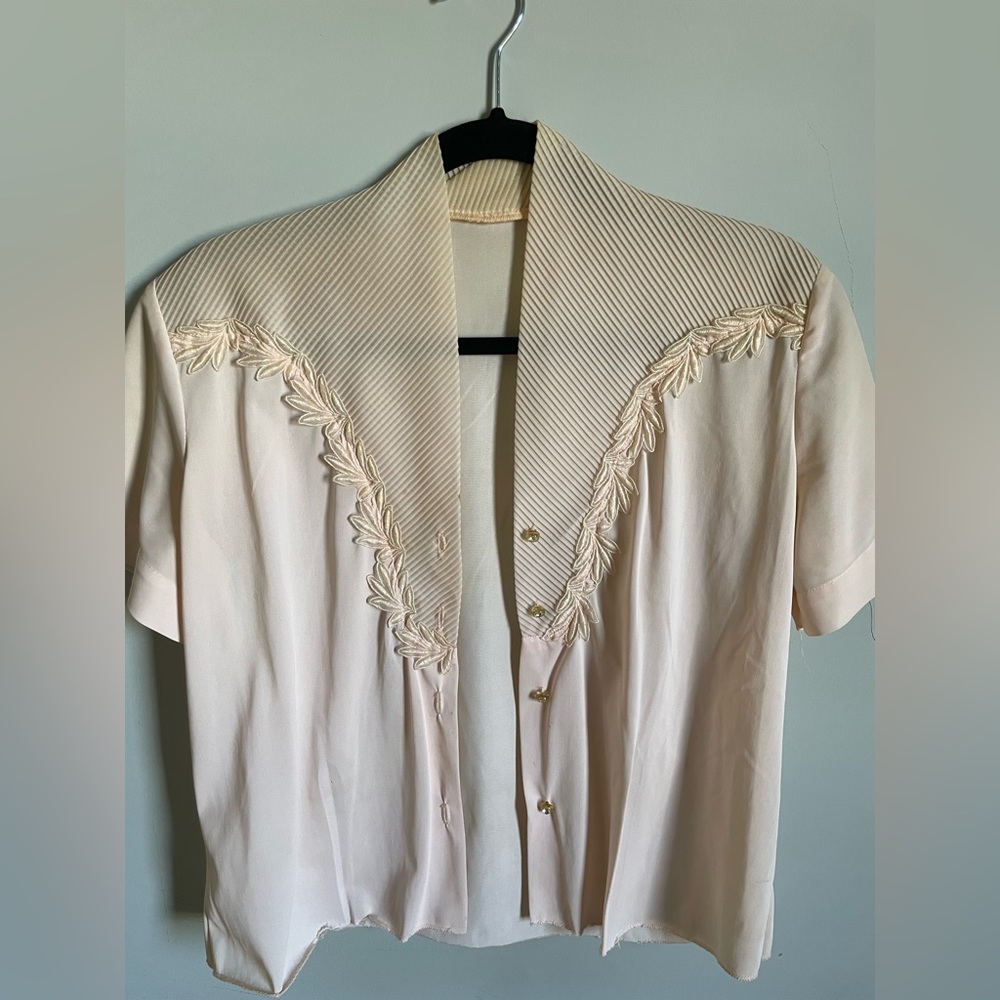 Vintage Short Sleeve Button Down